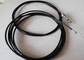 Câble métallique enduit en nylon de câble de gymnase 1/4&quot; diamètre extérieur pour les centres de fitness commerciaux