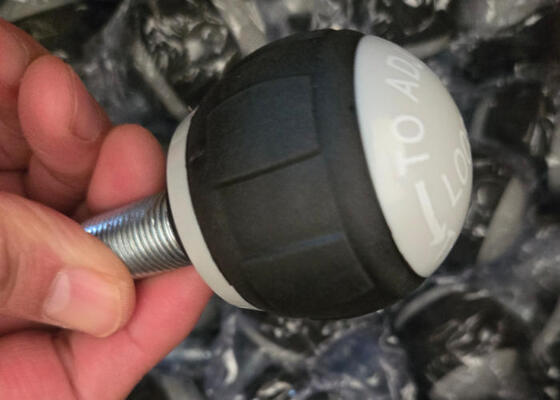 Borne matérielle en acier adaptée aux besoins du client de machine de poids de Polonais dimension de 54mm et de 22mm x de 20mm