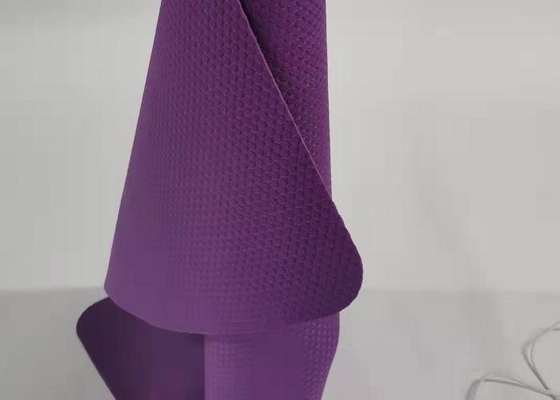 Tapis de yoga de Dots Shape Rubber Material Gym, anti tapis d'exercice de glissement