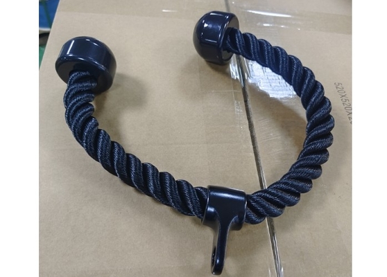 Corde de tricep faite avec de la corde de nylon pour les gymnases