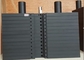 Le poids en acier d'équipement de gymnase de peinture plaque la couleur noire Customrized pour les clubs commerciaux