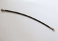 Câble métallique noir de gymnase, câble en acier enduit en nylon pour les centres de fitness commerciaux