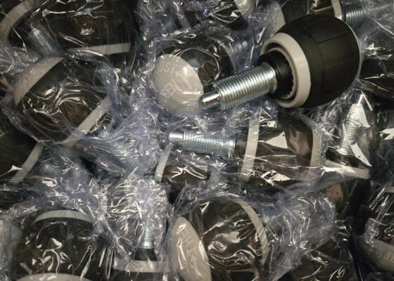 Borne matérielle en acier adaptée aux besoins du client de machine de poids de Polonais dimension de 54mm et de 22mm x de 20mm