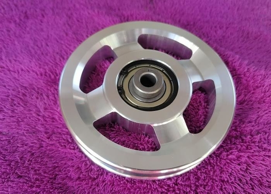 Les roues de poulie de câble métallique du gymnase 89mm 114mm ont poli